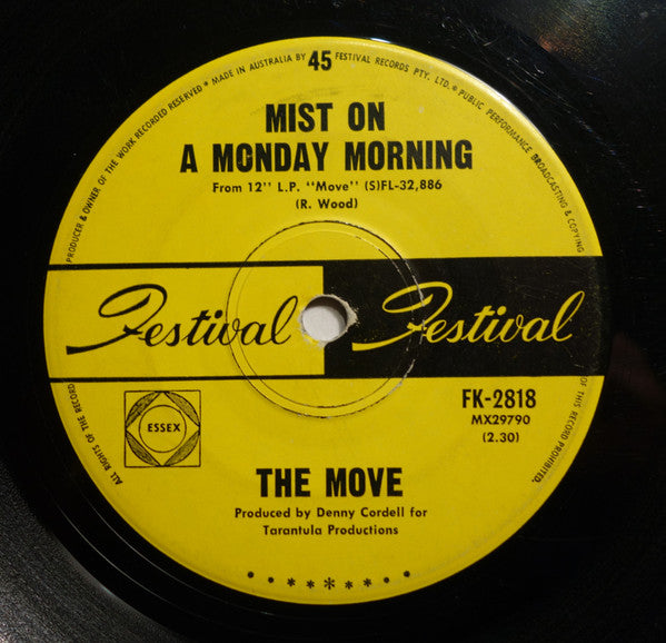 The Move : Blackberry Way (7", 2nd)