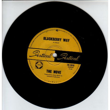 The Move : Blackberry Way (7", 2nd)