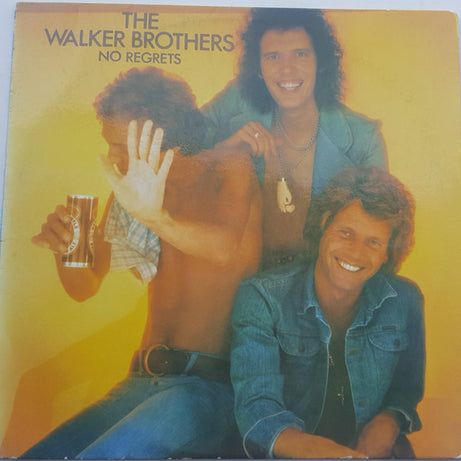 The Walker Brothers : No Regrets (LP, Album, ARC)