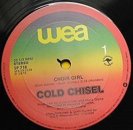 Cold Chisel : Choir Girl (12", Single, Ltd)