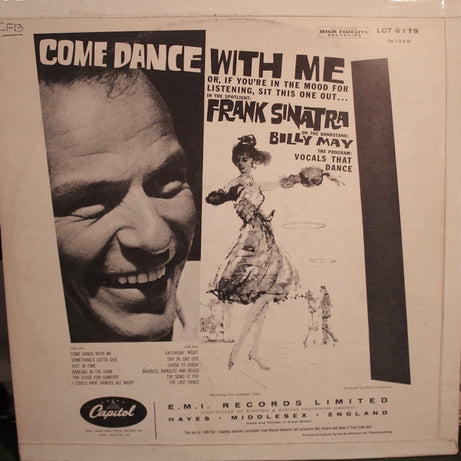 Frank Sinatra With Billy May And His Orchestra : Come Dance With Me! (LP, Album, Mono)