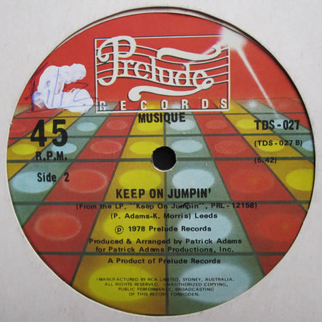 Musique : In The Bush (12")