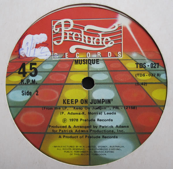 Musique : In The Bush (12")