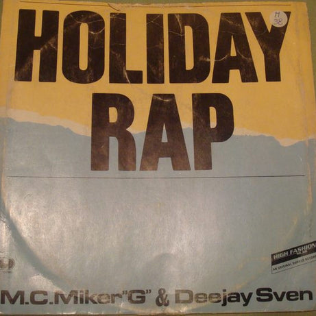 M.C. Miker"G" & Deejay Sven* : Holiday Rap (12")
