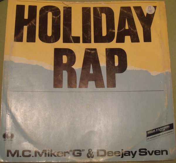 M.C. Miker"G" & Deejay Sven* : Holiday Rap (12")
