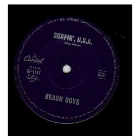 The Beach Boys : Surfin', U.S.A. (7")