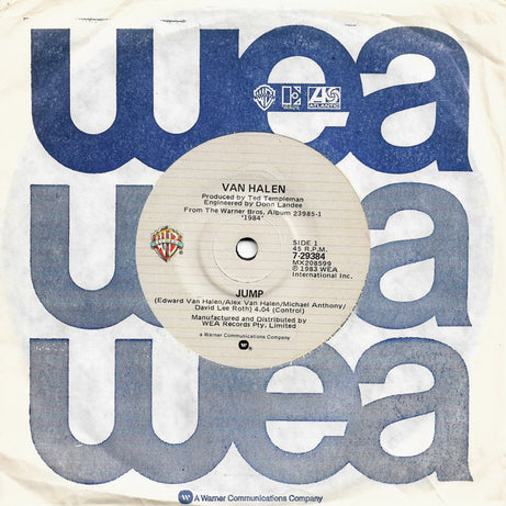 Van Halen : Jump (7", Single)