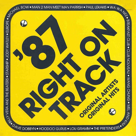 Various : '87 Right On Track (LP, Comp)