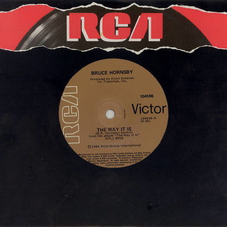 Bruce Hornsby : The Way It Is (7", Single)