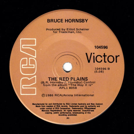 Bruce Hornsby : The Way It Is (7", Single)