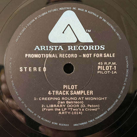 Pilot : Two's A Crowd (LP, MiniAlbum, Promo, Smplr)