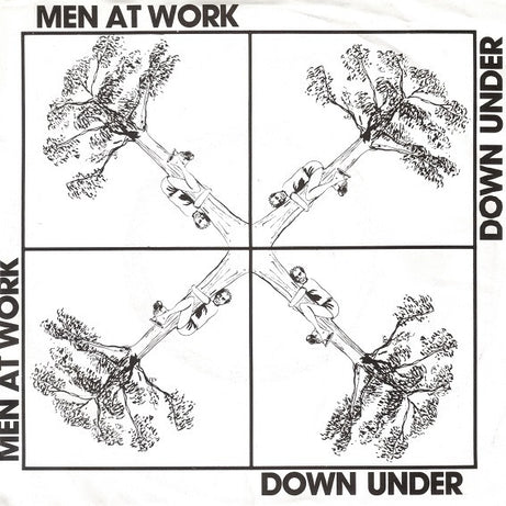 Men At Work : Down Under (7", Single)