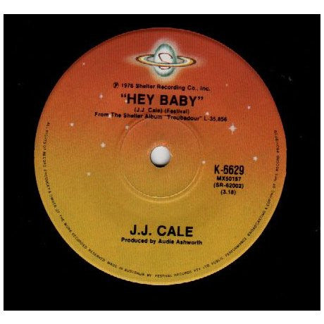 J.J. Cale : Cocaine (7", Single, RE)