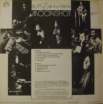 Buffy Sainte-Marie : Moonshot (LP, Album)