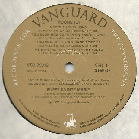 Buffy Sainte-Marie : Moonshot (LP, Album)