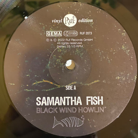 Samantha Fish : Black Wind Howlin' (LP, Album, RE, 180)