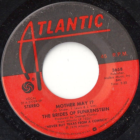 Brides Of Funkenstein : Mother May I? / Didn't Mean To Fall In Love (7")