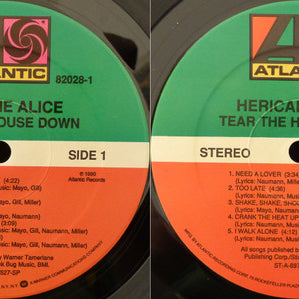 Hericane Alice : Tear The House Down (LP, Album)