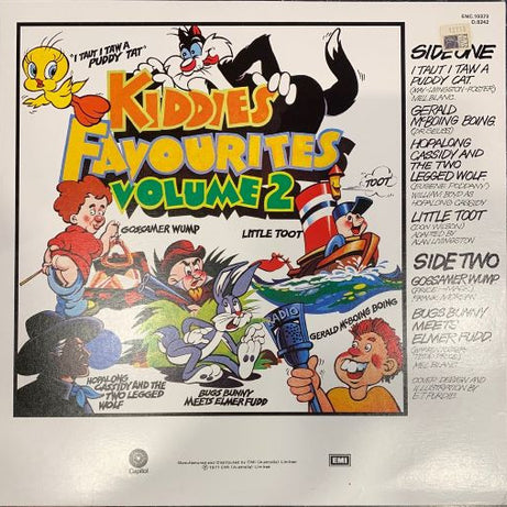 Various : Kiddies Favourites Volume Two (LP, Mono)