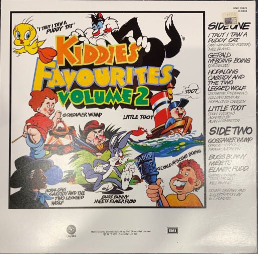 Various : Kiddies Favourites Volume Two (LP, Mono)
