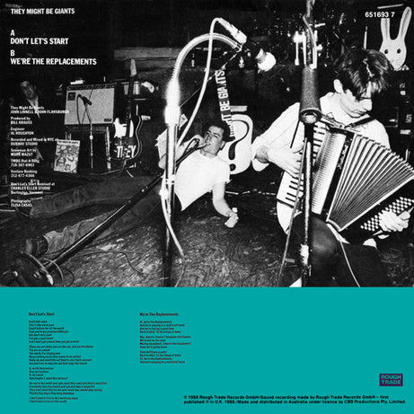 They Might Be Giants : Don't Let's Start (7", Single)