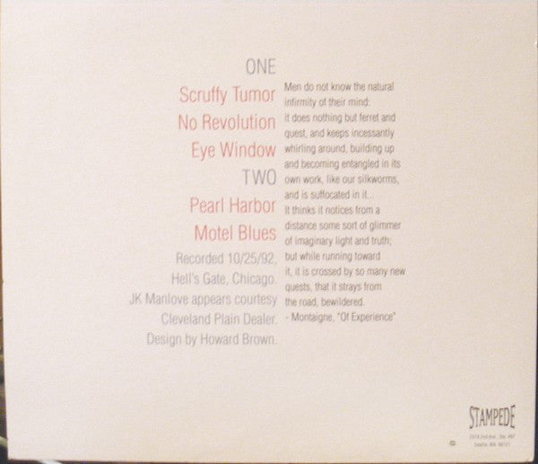 Silkworm : ...His Absence Is A Blessing (12", EP)