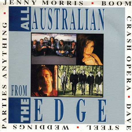 Various : All Australian From The Edge (7", Single, Promo)