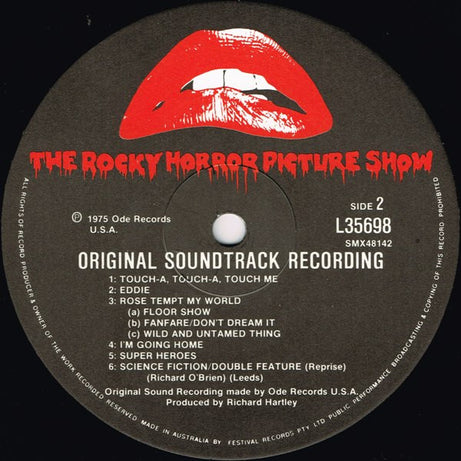 Various : The Rocky Horror Picture Show (LP, Album, RE)