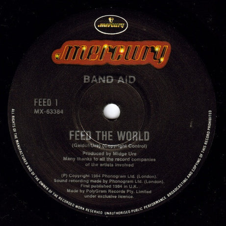 Band Aid : Do They Know It's Christmas? (7", Single)