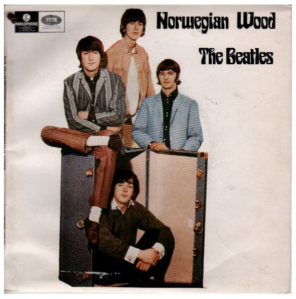 The Beatles : Norwegian Wood (7", EP, Mono, RP)