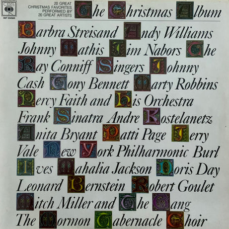 Various : The Christmas Album (LP, Comp)