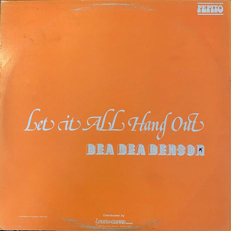 Bea Bea Benson : Let It All Hang Out (LP)