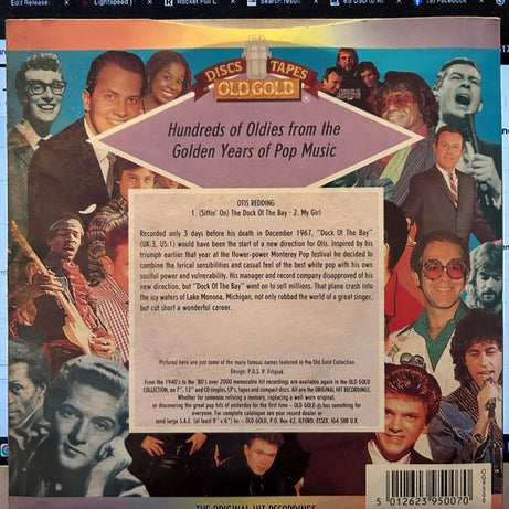 Otis Redding : (Sittin' On) The Dock Of The Bay (7", Single)