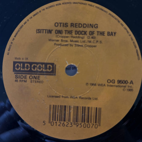 Otis Redding : (Sittin' On) The Dock Of The Bay (7", Single)