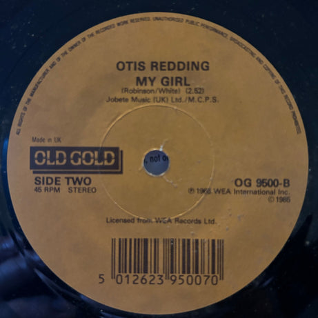 Otis Redding : (Sittin' On) The Dock Of The Bay (7", Single)