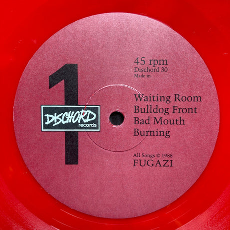 Fugazi : Fugazi (12", EP, RE, Red)