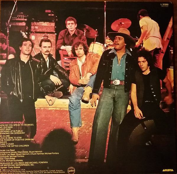 Lou Reed : Growing Up In Public (LP, Album)