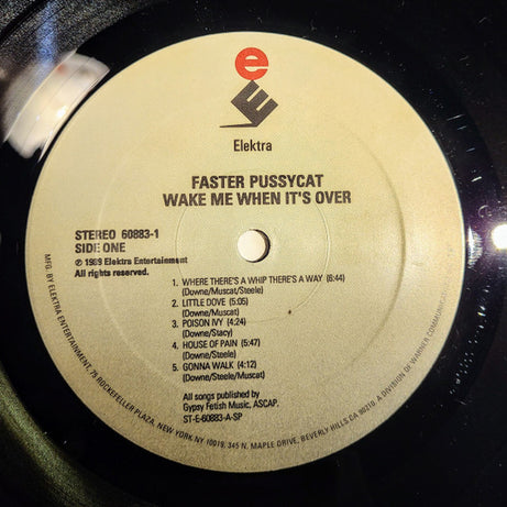 Faster Pussycat : Wake Me When It's Over (LP, Album)