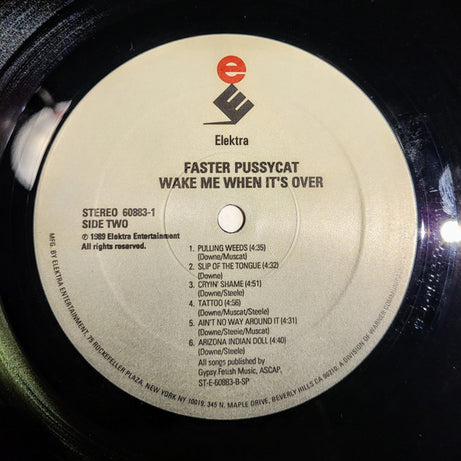 Faster Pussycat : Wake Me When It's Over (LP, Album)