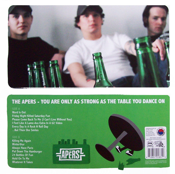 The Apers : You Are Only As Strong As The Table You Dance On (LP, Album)