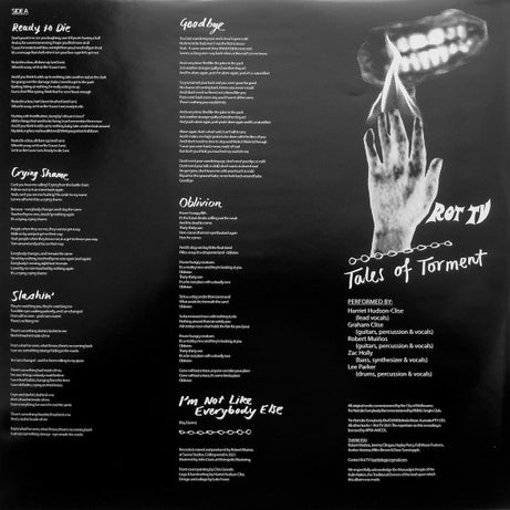 ROT T.V. : Tales of Torment (LP, Album, Yel)