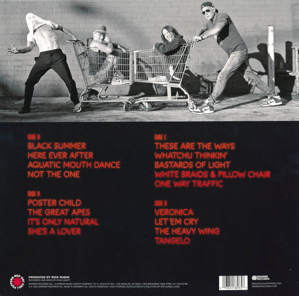 Red Hot Chili Peppers : Unlimited Love (2xLP, Album, Opt)