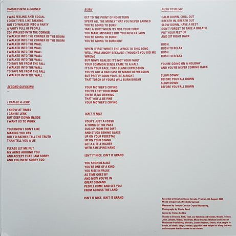 Eddy Current Suppression Ring : Rush To Relax (LP, Album)