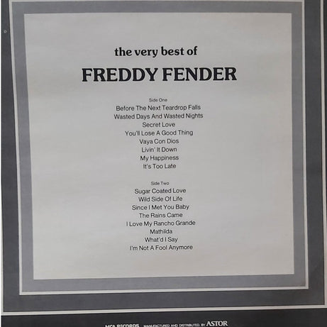 Freddy Fender (2) : The Golden Era of Pop (LP, Comp)