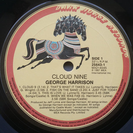 George Harrison : Cloud Nine (LP, Album)