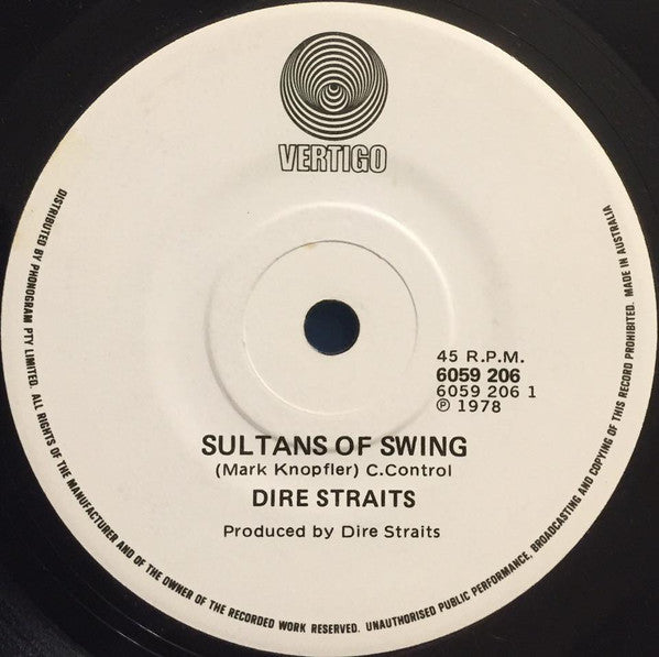Dire Straits : Sultans Of Swing (7", Single)