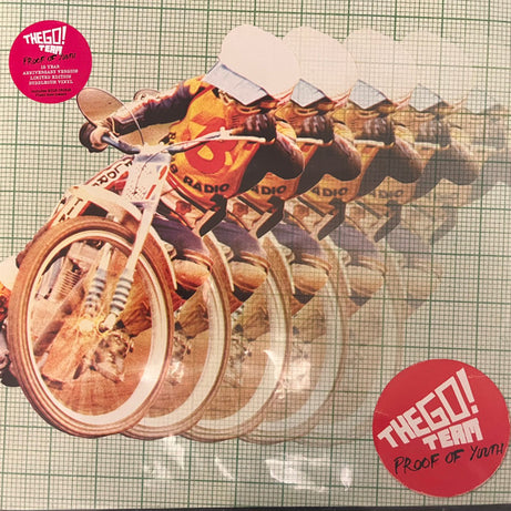 The Go! Team : Proof Of Youth (LP, RSD, Ltd, RE, Pin + Flexi, 7", S/Sided)