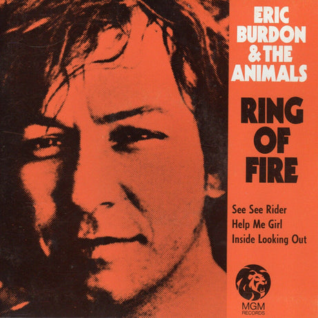 Eric Burdon & The Animals : Ring Of Fire (7", EP)