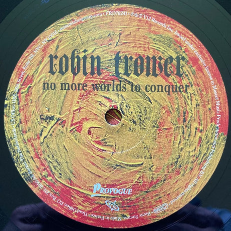 Robin Trower : No More Worlds To Conquer (LP, Album, 180)
