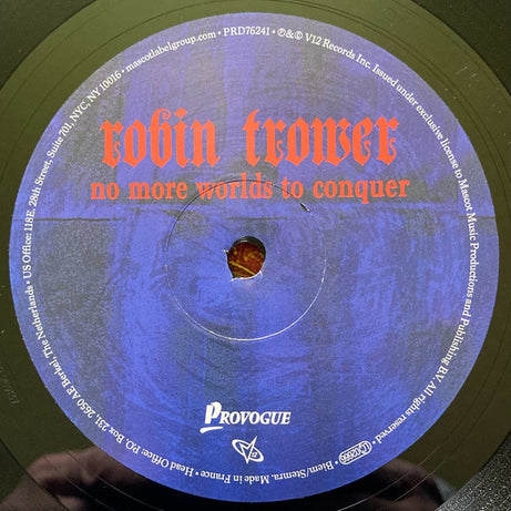 Robin Trower : No More Worlds To Conquer (LP, Album, 180)